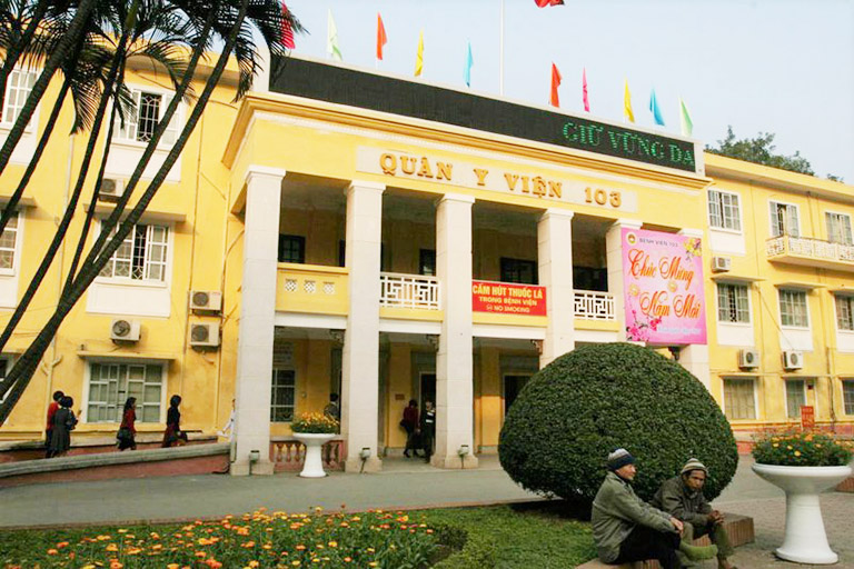 Chụp X-Quang tại bệnh viện Trung ương Quân Đội 103